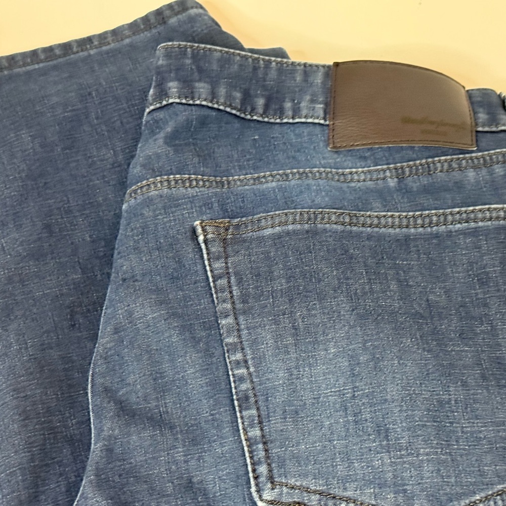Weatherproof Men's Lined Blue Jeans
